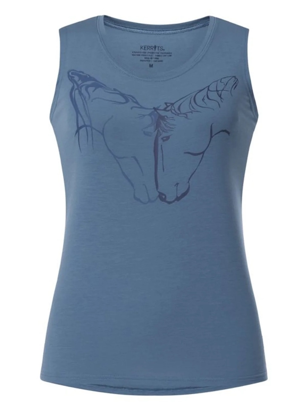 Kerrits synergy Horse tank top in dew drop
